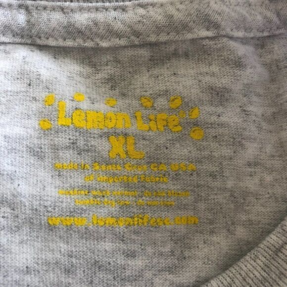 The Lemon Tree/Lemon Life Tee Size XL - Picture 5 of 5